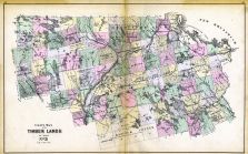 Timber Lands Map 3, Piscataquis County, Penobscott County, Maine State Atlas 1884